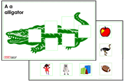 Beginning Sound Mats and Picture Cards (English)